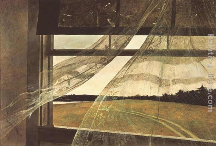 Wind from the Sea painting - Andrew Wyeth Wind from the Sea art painting